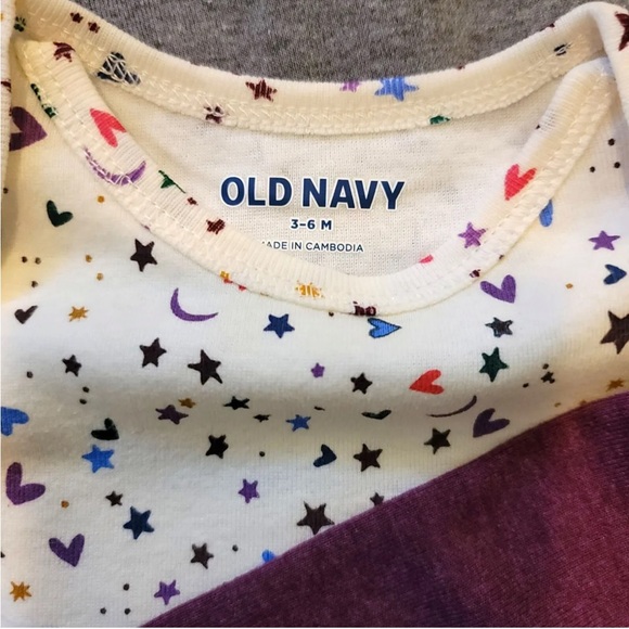 3FOR$12 Baby Girl Grow-with-Me Set 3pk Onesies/Bodysuits - Picture 4 of 7